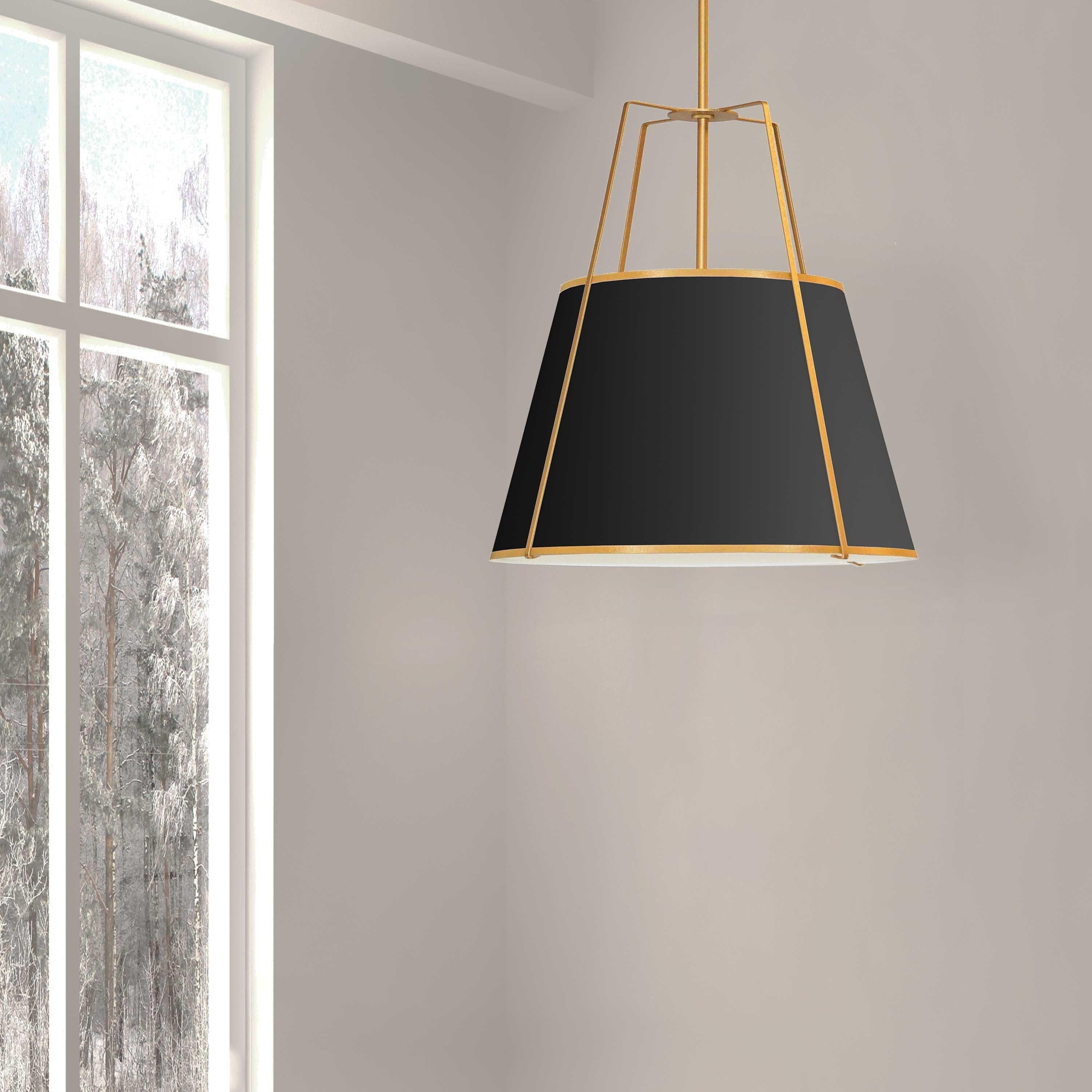 Dainolite - Trapezoid 3 Light 24 Inch Pendant - Lights Canada