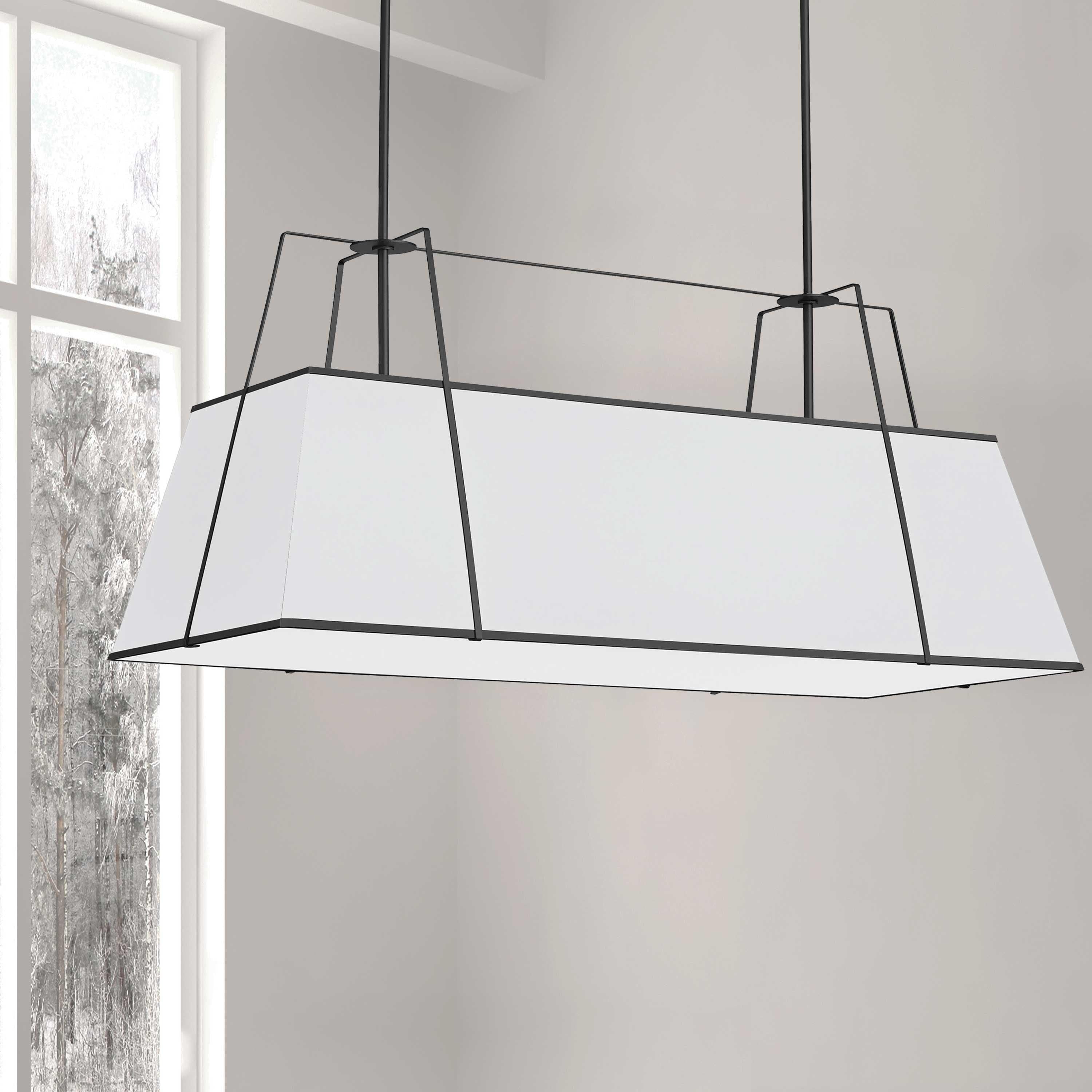 Dainolite - Trapezoid 4 Light Chandelier - Lights Canada