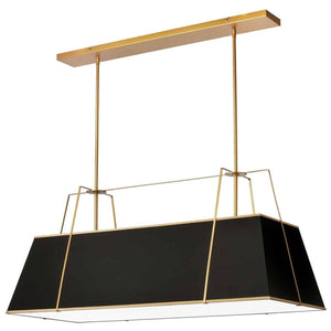 Dainolite - Trapezoid 4 Light Chandelier - Lights Canada