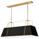 Dainolite - Trapezoid 4 Light Chandelier - Lights Canada