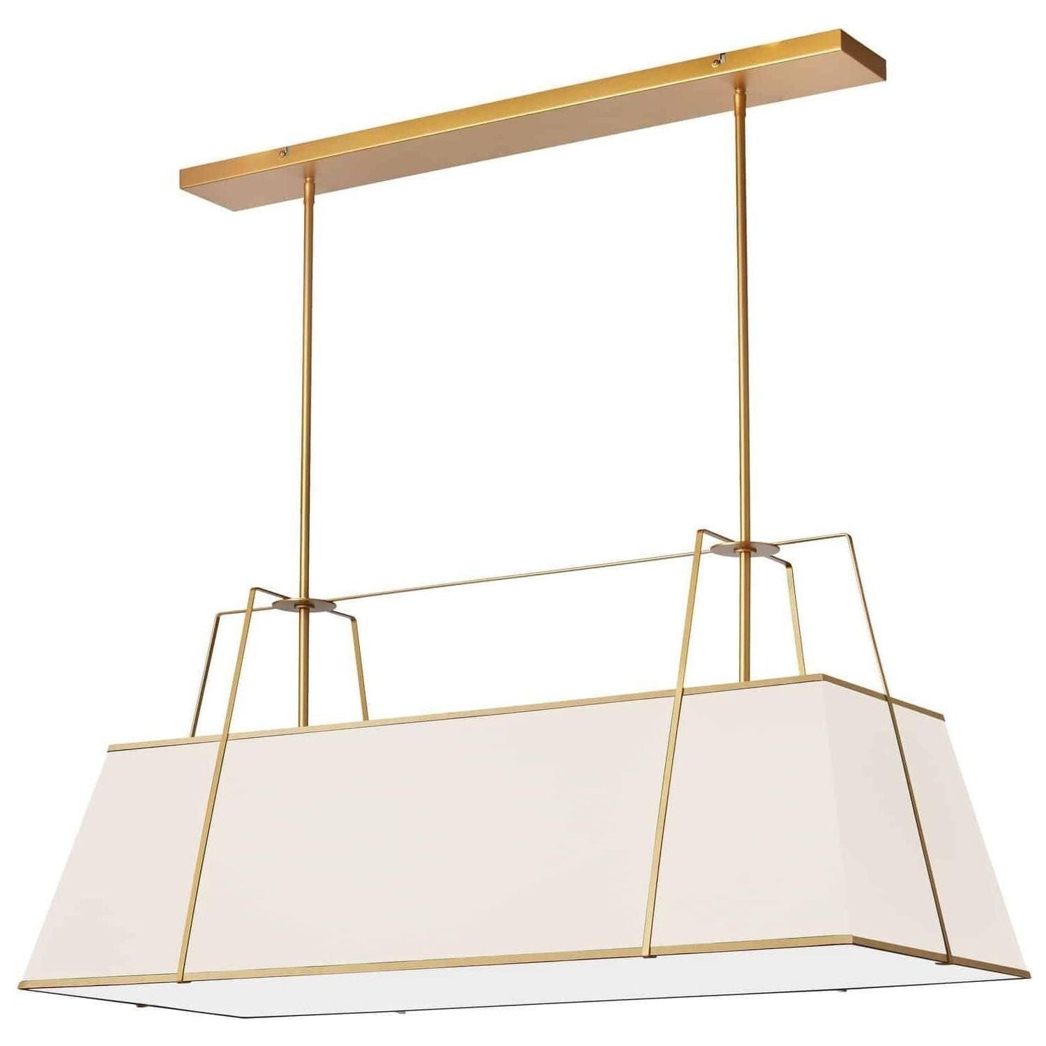 Dainolite - Trapezoid 4 Light Chandelier - Lights Canada
