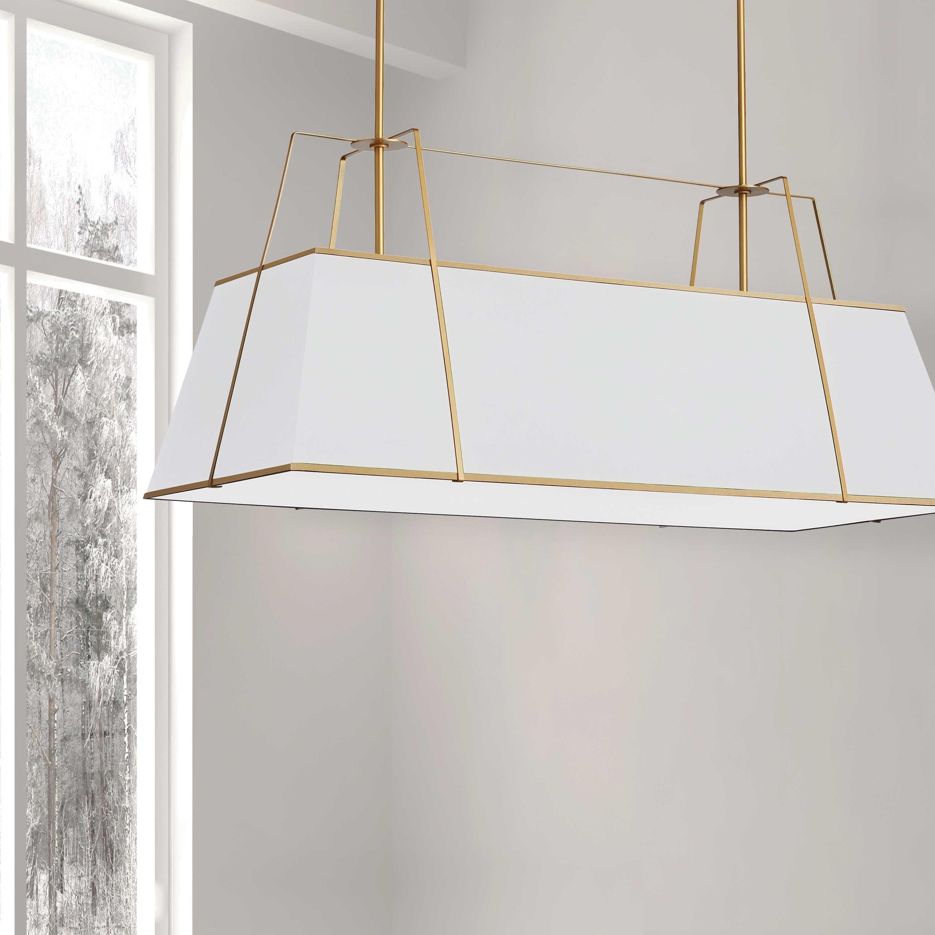 Dainolite - Trapezoid 4 Light Chandelier - Lights Canada