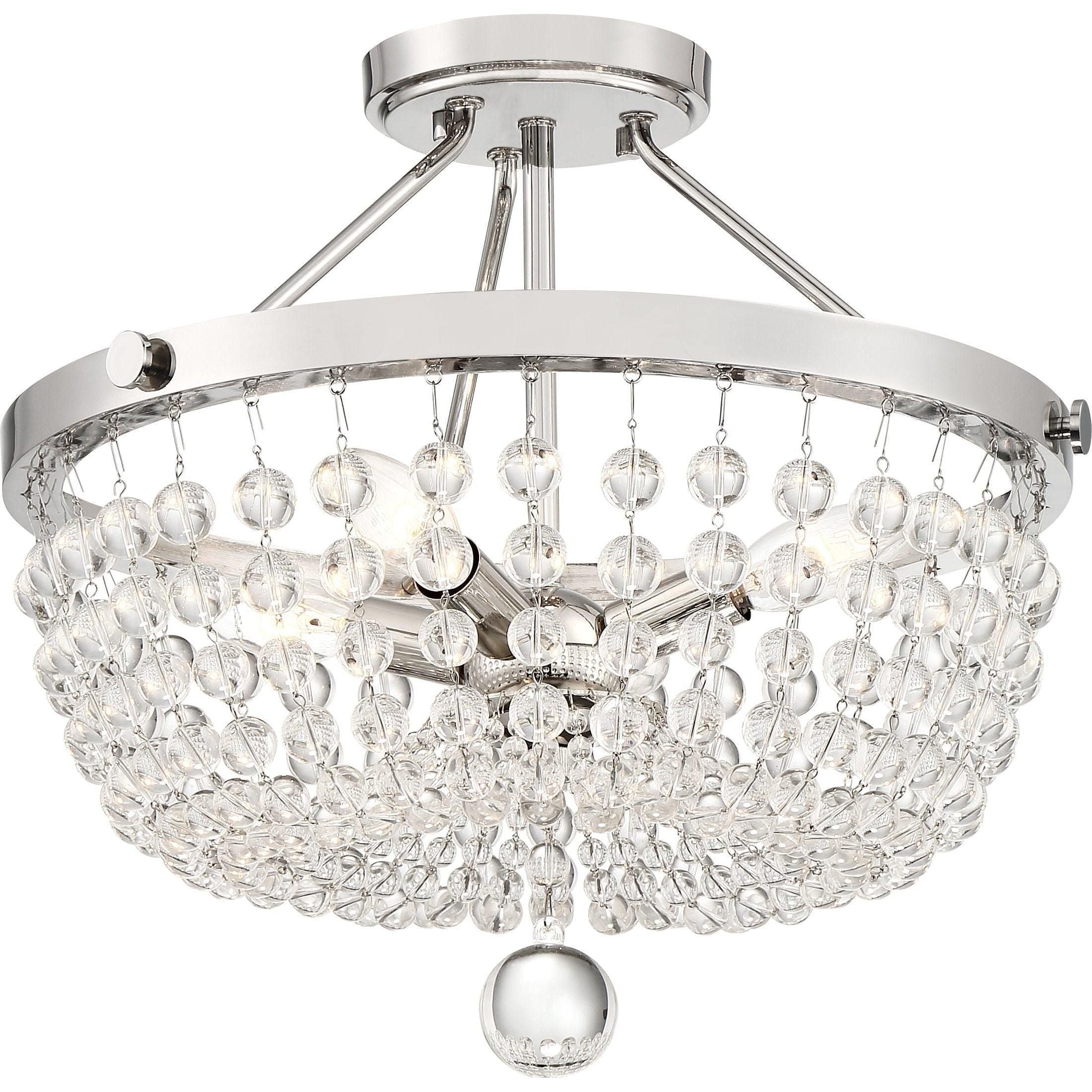 Quoizel - Teresa Semi Flush Mount - Lights Canada