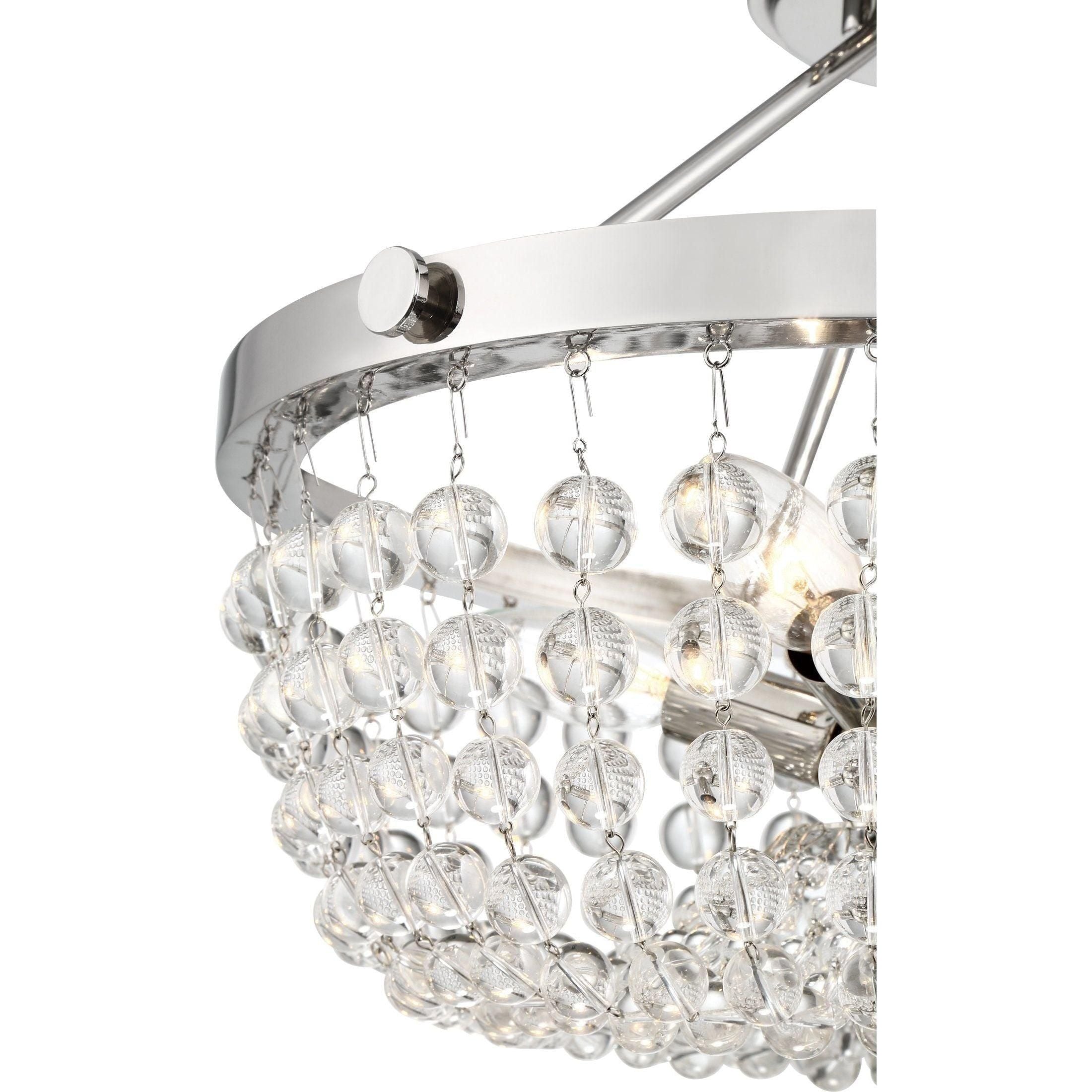 Quoizel - Teresa Semi Flush Mount - Lights Canada