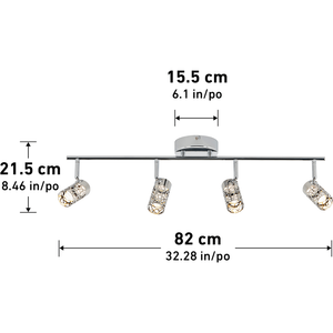 Artika - Artika Crystal Track Lighting - Lights Canada