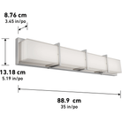 Artika - Artika Subway Vanity Light - Lights Canada