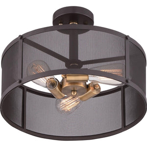 Quoizel - Union Station Semi Flush Mount - Lights Canada