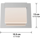 Artika - Artika Frosted Vanity Light - Lights Canada