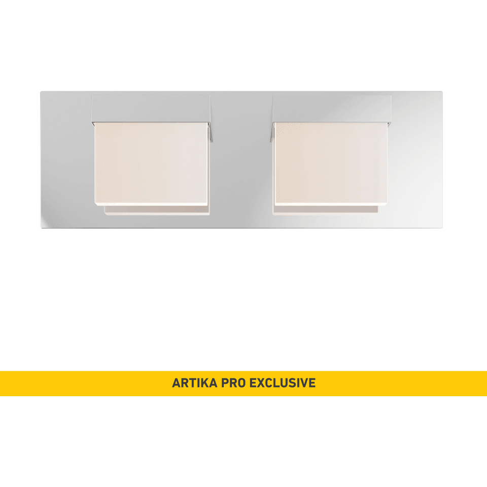 Artika - Artika Frosted Vanity Light - Lights Canada