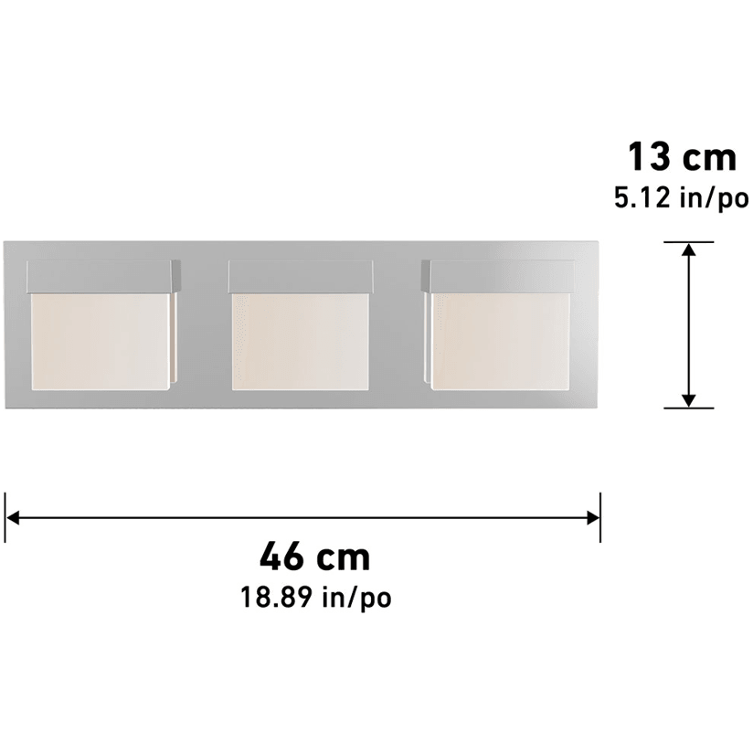 Artika - Artika Frosted Vanity Light - Lights Canada