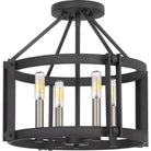 Quoizel - Victor Semi Flush Mount - Lights Canada