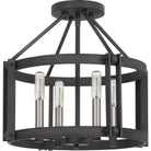 Quoizel - Victor Semi Flush Mount - Lights Canada