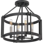 Quoizel - Victor Semi Flush Mount - Lights Canada