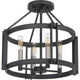 Quoizel - Victor Semi Flush Mount - Lights Canada