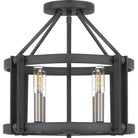 Quoizel - Victor Semi Flush Mount - Lights Canada