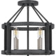 Quoizel - Victor Semi Flush Mount - Lights Canada
