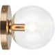 Matteo - Cosmo 6" 1-Light Wall Sconce - Lights Canada