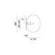 Matteo - Mayu 6" 1-Light Wall Sconce - Lights Canada