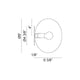 Matteo - Mayu 8" 1-Light Wall Sconce - Lights Canada