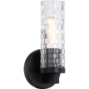 Matteo - Weaver 1-Light Wall Sconce - Lights Canada