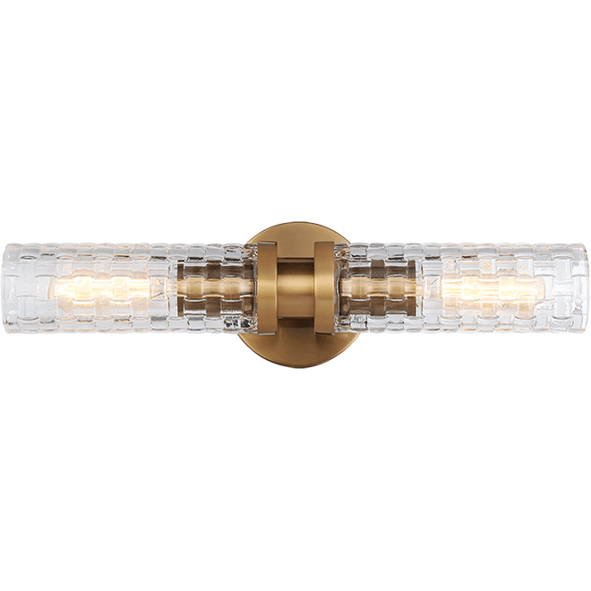 Matteo - Weaver 2-Light Wall Sconce - Lights Canada