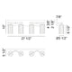 Matteo - Kristof 4-Light Wall Sconce - Lights Canada