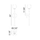 Matteo - Candlestix 1-Light Wall Sconce - Lights Canada