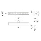 Matteo - Isosceles 18" 1-Light Vanity - Lights Canada