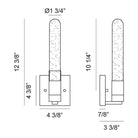 Matteo - Aydin 1-Light Wall Sconce - Lights Canada