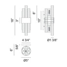 Matteo - Kellan 16" 2-Light Wall Sconce - Lights Canada