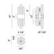 Matteo - Kellan 16" 2-Light Wall Sconce - Lights Canada