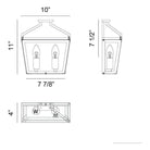 Matteo - Mavonshire 2-Light Wall Sconce - Lights Canada