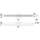 Matteo - Presley 33" 2-Light Vanity - Lights Canada