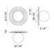 Matteo - Modern Ruff 11" 1-Light Wall Sconce - Lights Canada