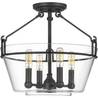 Wells Semi Flush Mount