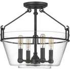 Quoizel - Wells Semi Flush Mount - Lights Canada