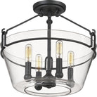 Quoizel - Wells Semi Flush Mount - Lights Canada