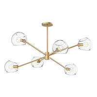 Alora Mood Willow 37 Inch Chandelier