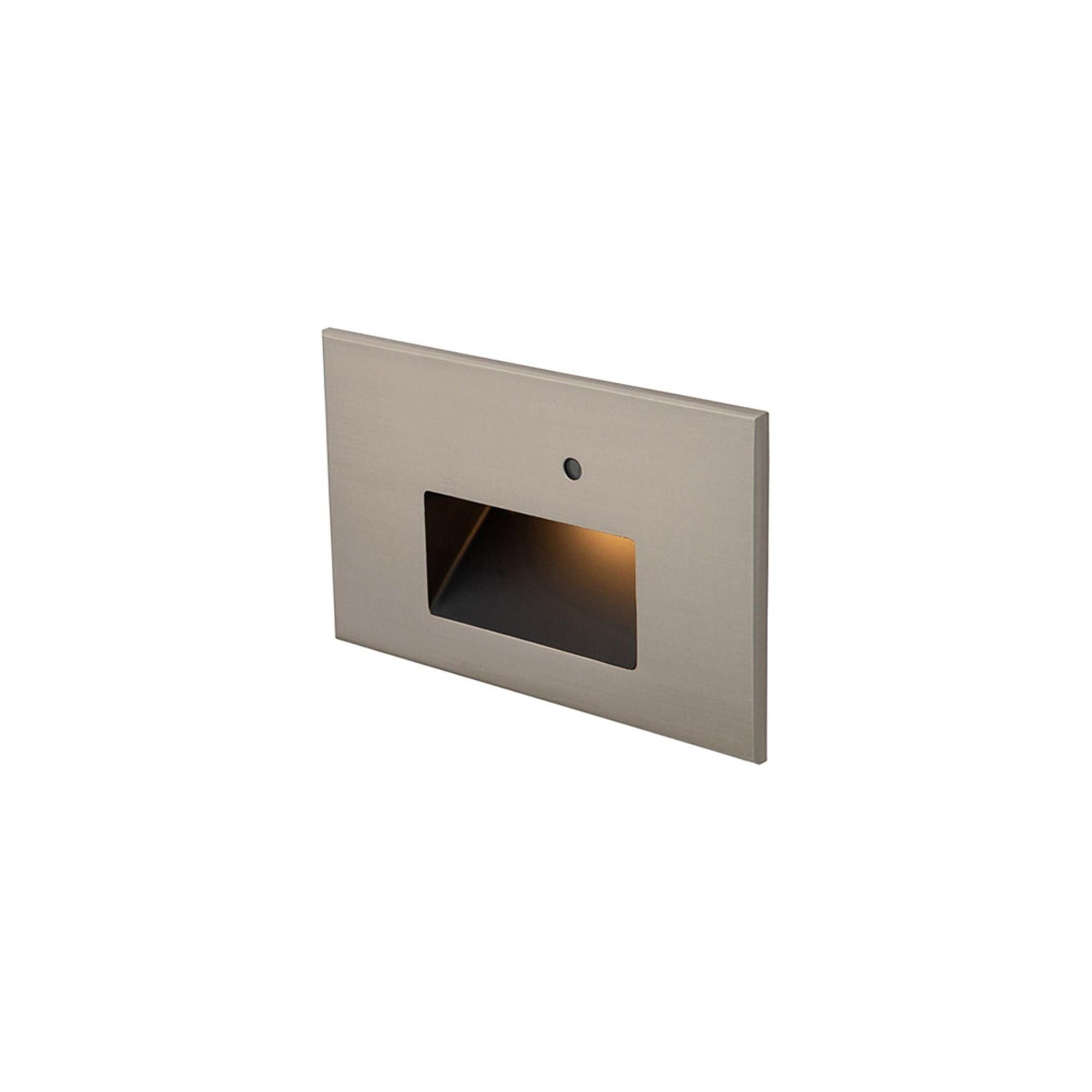 WAC Lighting - LEDme 120V LED Horizontal Indoor/Outdoor Step and Wall Light with Daylight Photocell Sensor - Lights Canada