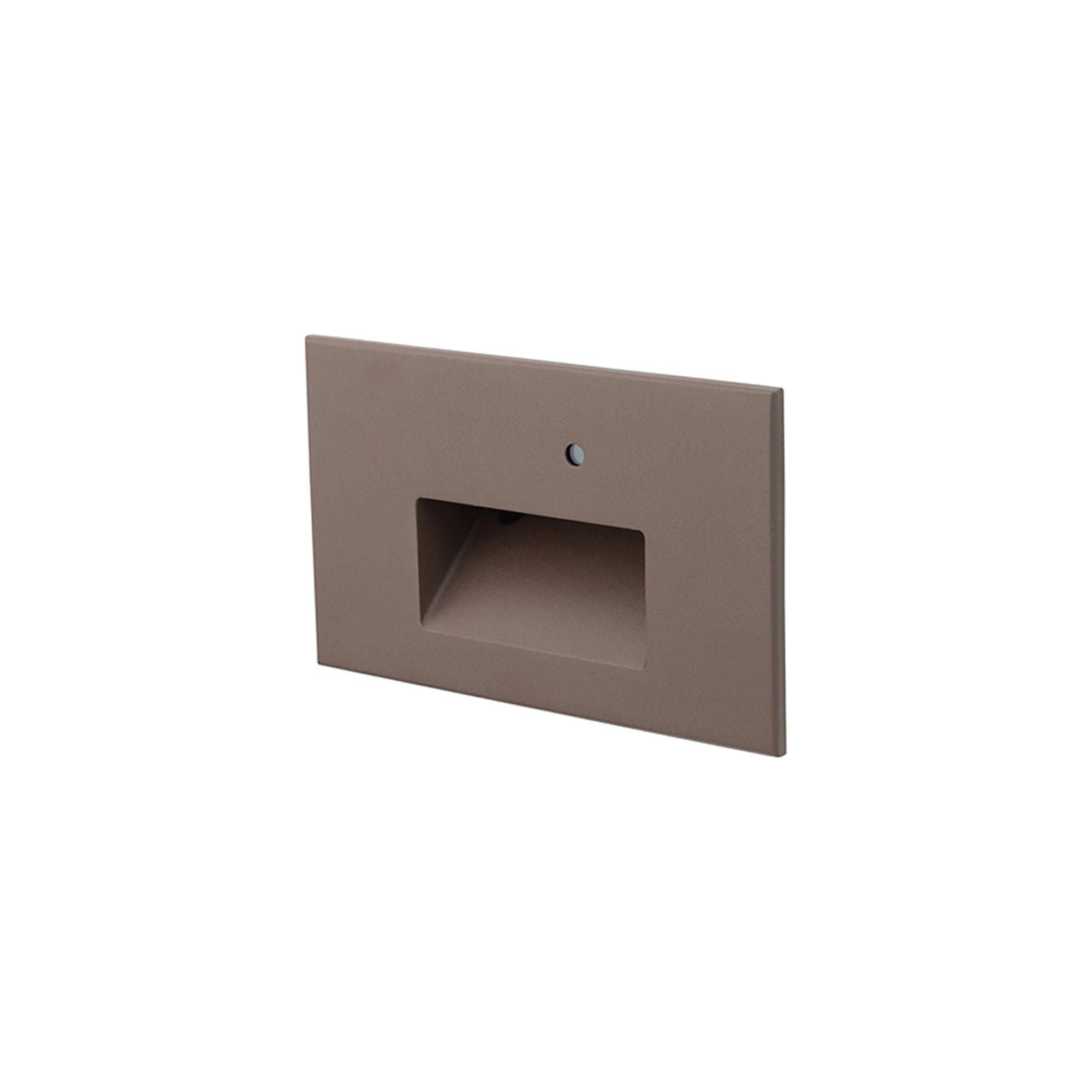 WAC Lighting - LEDme 120V LED Horizontal Indoor/Outdoor Step and Wall Light with Daylight Photocell Sensor - Lights Canada