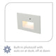 WAC Lighting - LEDme 120V LED Horizontal Indoor/Outdoor Step and Wall Light with Daylight Photocell Sensor - Lights Canada