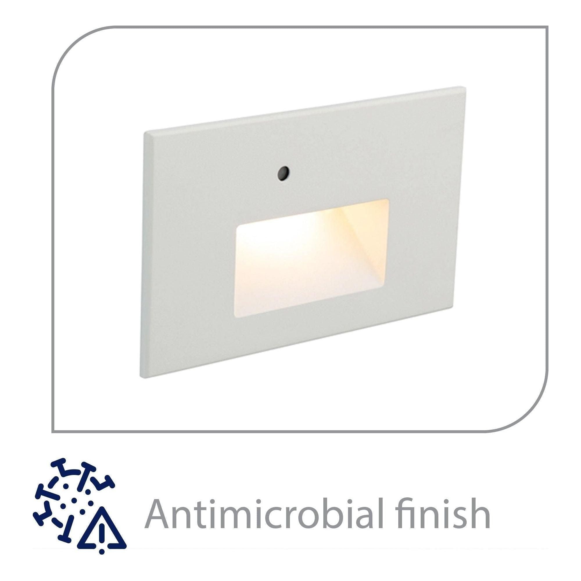 WAC Lighting - LEDme 120V LED Horizontal Indoor/Outdoor Step and Wall Light with Daylight Photocell Sensor - Lights Canada