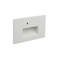 LEDme 120V LED Horizontal Indoor/Outdoor Step and Wall Light with Daylight Photocell Sensor