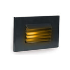WAC Lighting - LEDme 120V LED Horizontal Louvered Indoor/Outdoor Step and Wall Light - Lights Canada