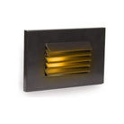 WAC Lighting - LEDme 120V LED Horizontal Louvered Indoor/Outdoor Step and Wall Light - Lights Canada