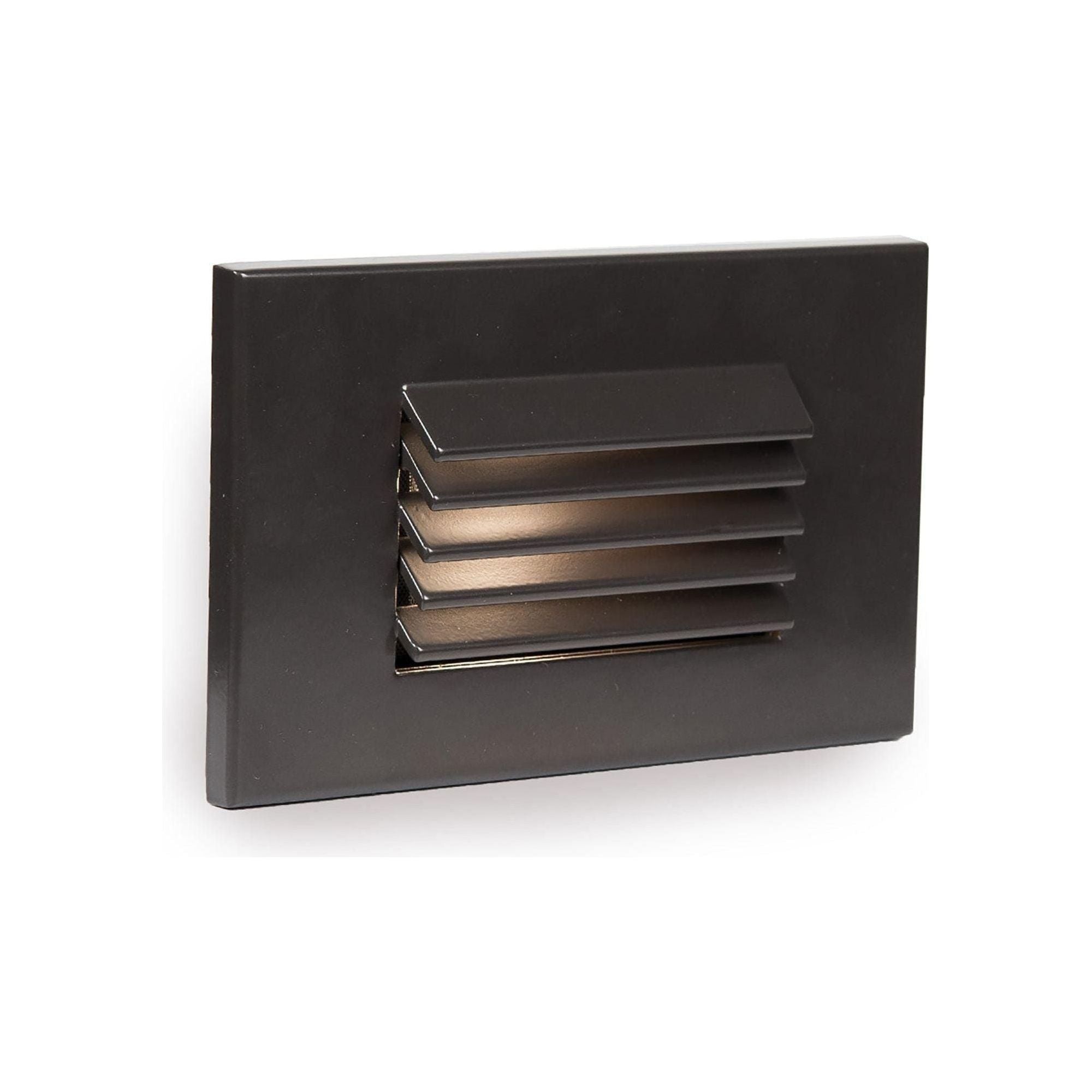 WAC Lighting - LEDme 120V LED Horizontal Louvered Indoor/Outdoor Step and Wall Light - Lights Canada
