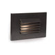 WAC Lighting - LEDme 120V LED Horizontal Louvered Indoor/Outdoor Step and Wall Light - Lights Canada