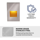 WAC Lighting - LEDme 120V LED Vertical Indoor/Outdoor Step and Wall Light - Lights Canada