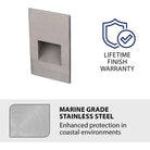 WAC Lighting - LEDme 120V LED Vertical Indoor/Outdoor Step and Wall Light - Lights Canada