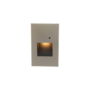 WAC Lighting - LEDme 120V LED Vertical Indoor/Outdoor Step and Wall Light with Daylight Photocell Sensor - Lights Canada
